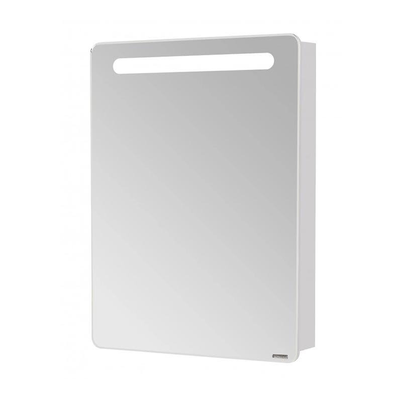 Изображение товара Зеркало-шкаф с подсветкой Акватон Америка 60 белый для ванной
