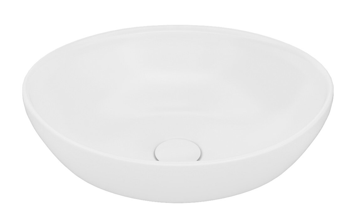 Изображение товара Раковина Iddis Cloud CLOWS06i27 41 см накладная белая овальная