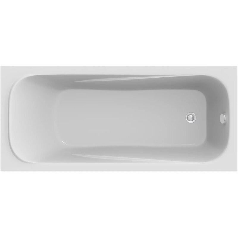 Изображение товара Ванна акриловая Bas Кварта В 00017 180 х 80 см, белая