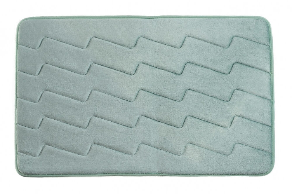 Изображение товара Коврик для ванной комнаты Iddis Basic 50x80 см с запоминающей пеной зеленый
