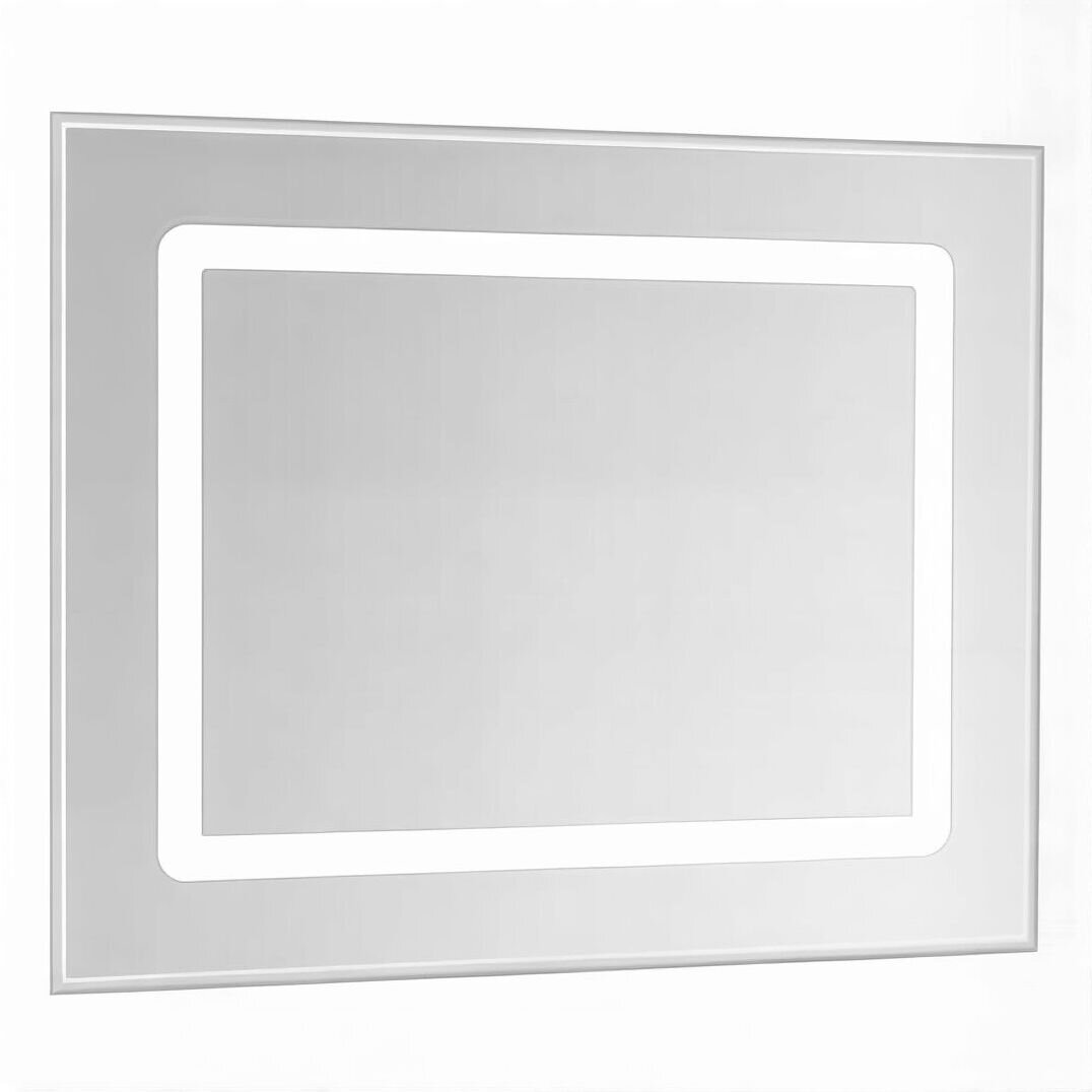 Изображение товара Зеркало Aquaton Римини 100 см, с LED-подсветкой, сенсор, ANTI-STEAM, горизонтальная установка, 1A136902RN010