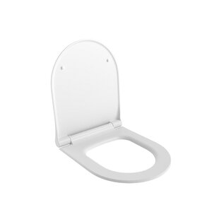 Изображение товара Крышка-сиденье для унитаза Ambassador Nord 132T20001S с микролифтом белый глянцевый