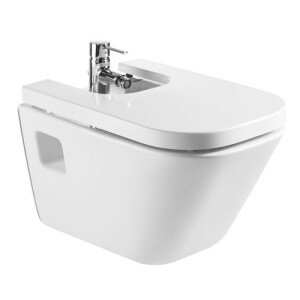 Изображение товара Биде Roca Gap 357475000 подвесное из фаянса белого цвета, 340x540 мм