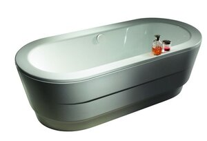 Изображение товара Стальная ванна Kaldewei Classic Duo Oval мод. 111, 180 х 80 х 43 см, без покрытия, 2912.0001.0001