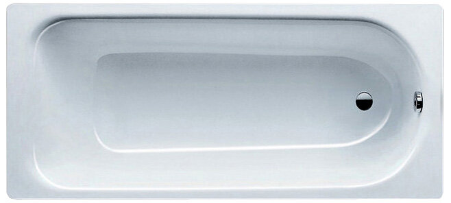 Изображение товара Стальная ванна Kaldewei Saniform Plus 180x80  х 43 см standard mod. 375-1 112800010001 без покрытия (1128.0001.0001)