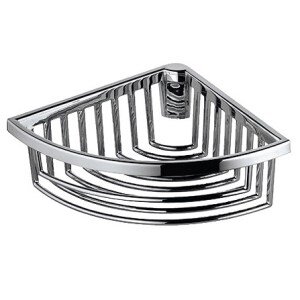 Изображение товара Keuco 24944 010100 - настенная угловая полка из латуни с хромом