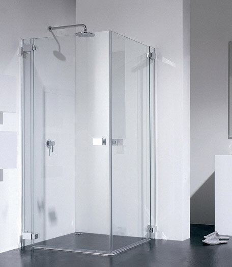 Изображение товара Душевая дверь распашная Provex E-lite 0005 ET 05 GL (L/R), закаленное стекло 6 мм