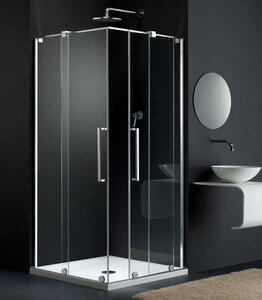 Изображение товара Душевой уголок Provex S-lite, L/R, 90 х 90 см, стекло прозрачное