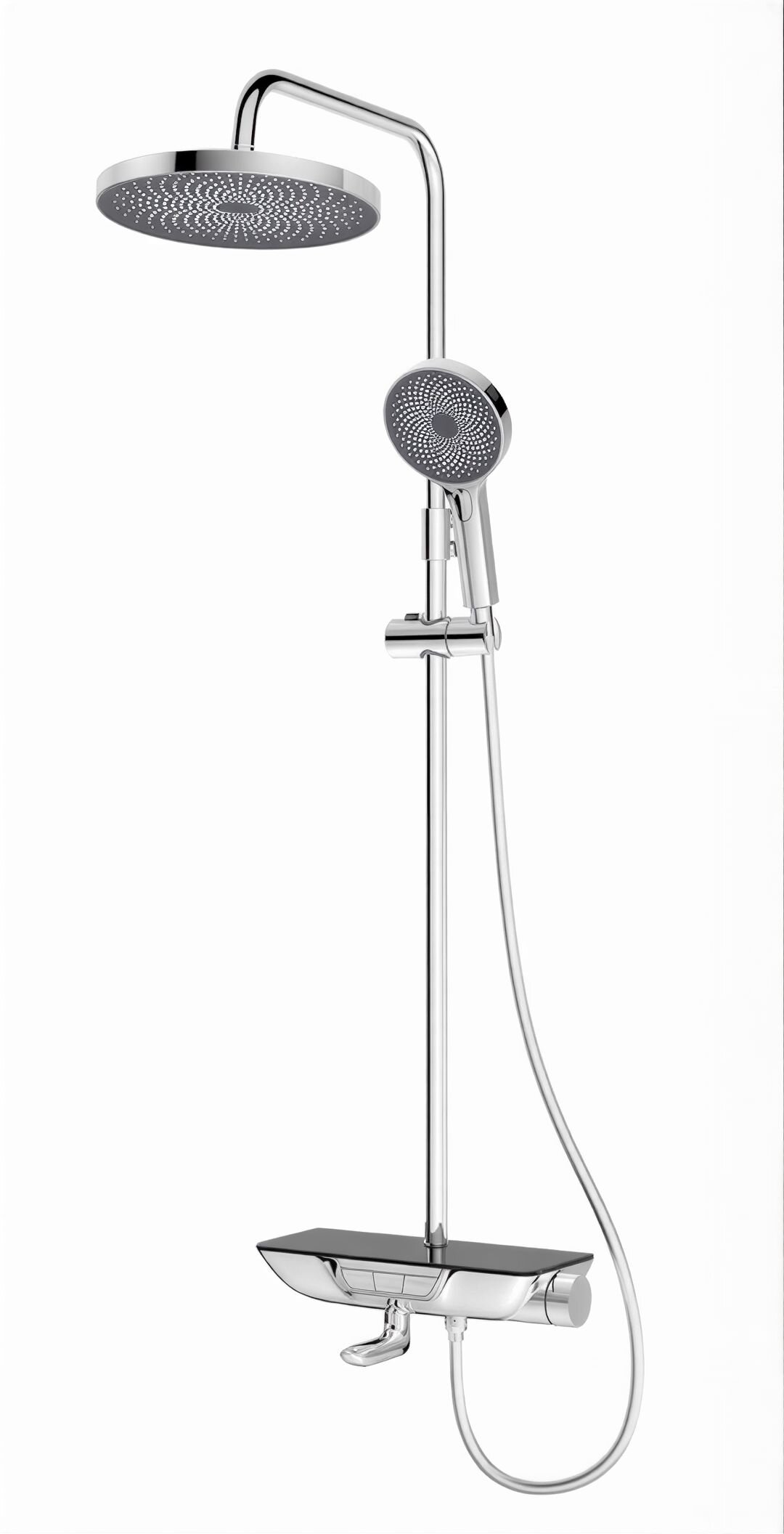 Изображение товара Душевая система Iddis SpaHome SPASBBTi06, с управлением Push Control, верхний душ, хром Изображение товара Душевая система Iddis SpaHome SPASBBTi06, с управлением Push Control, верхний душ, хром