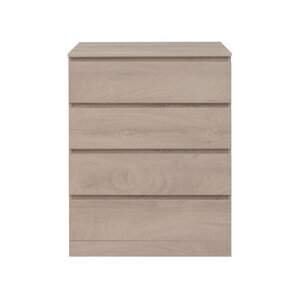 Изображение товара Комод Aquanet Сканди, 80 x 48.3 х 101.7 см, напольный, 4 ящика, дуб эдгрейн, 00302541