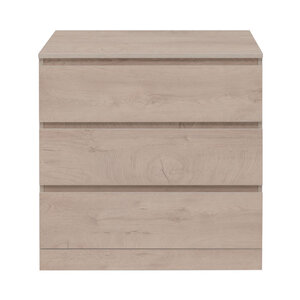 Изображение товара Комод Aquanet Сканди, 80 x 48.3 х 79.7 см, напольный, 3 ящика, дуб эдгрейн, 00302543