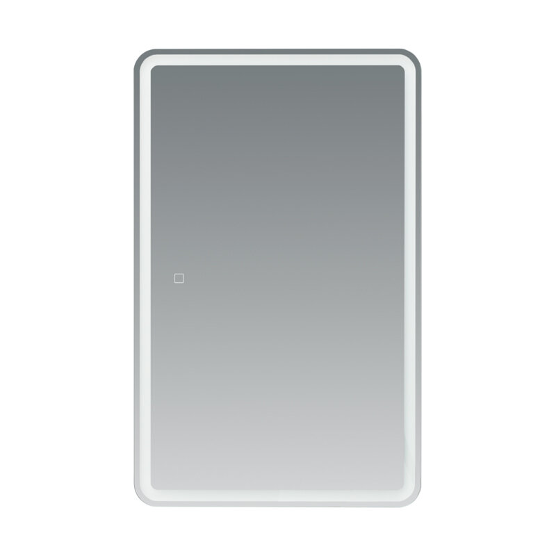 Изображение товара Зеркальный шкаф Aquanet Оптима (Optima), 50 х 80 см, с LED подсветкой, сенсорный выключатель, 00311859