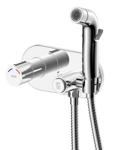 Изображение товара Гигиенический душ Iddis Axes, AXESBRBi08, со смесителем, хром