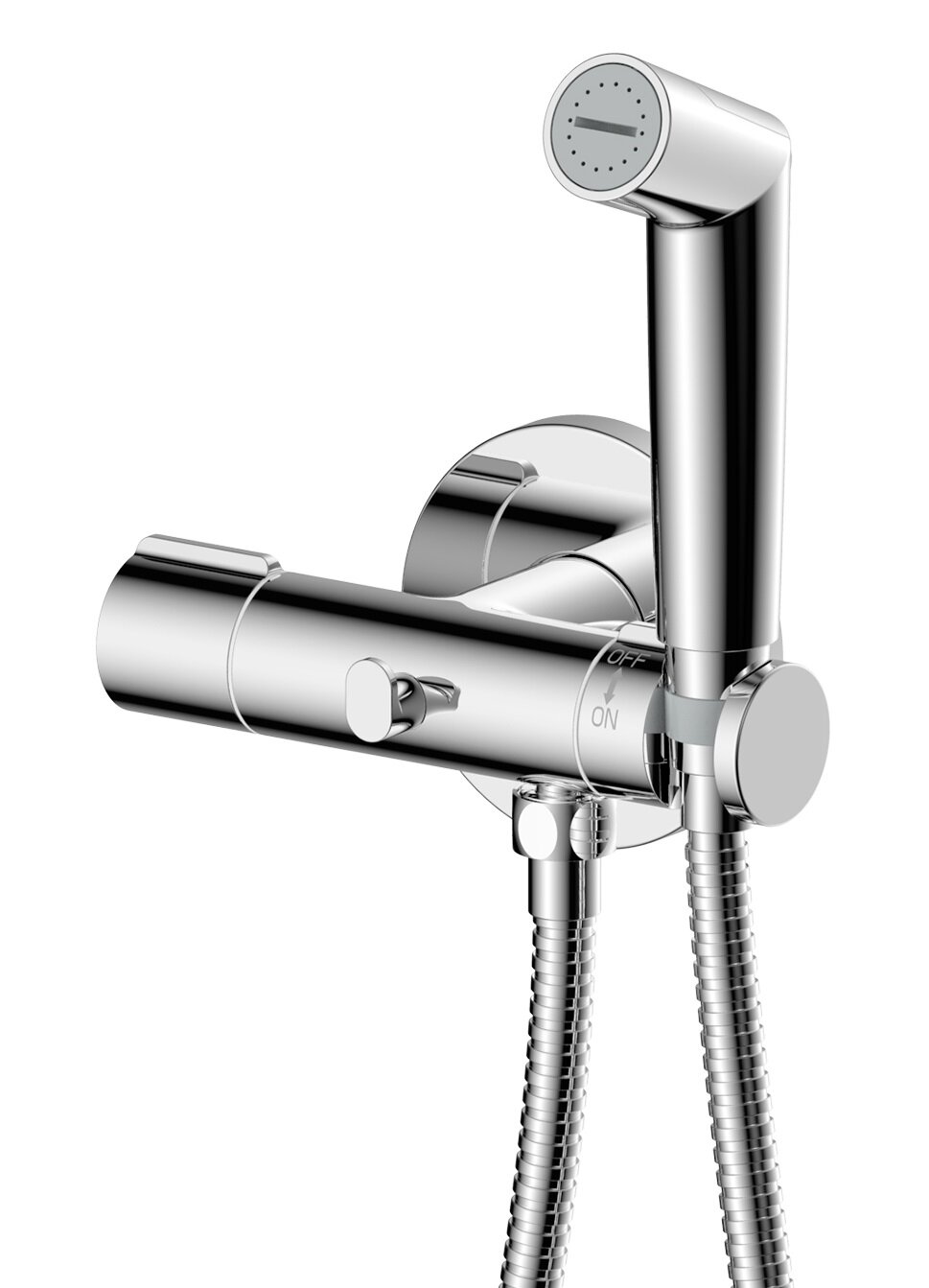 Изображение товара Гигиенический душ Id dis AxesBR0i08 со смесителем, хром