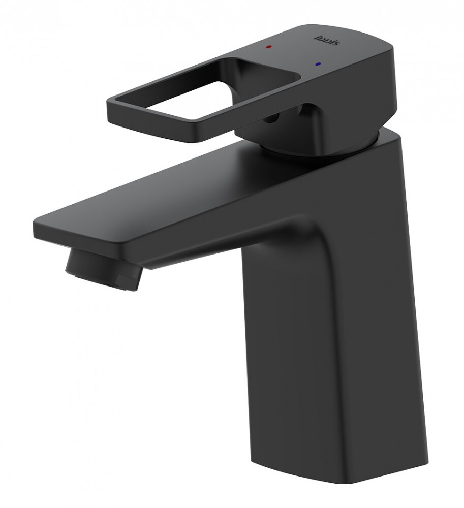 Изображение товара Смеситель Iddis Bild BILBL00i01 черный матовый для раковины