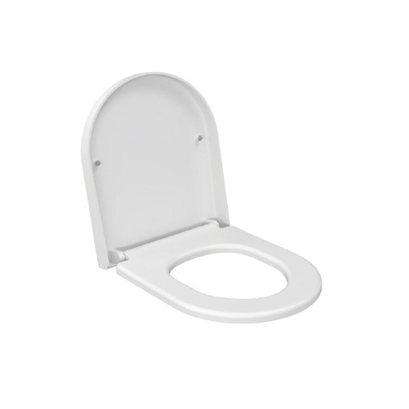 Изображение товара Крышка-сиденье для унитаза Ambassador Queen 112T20001 быстросъемное белое глянцевое