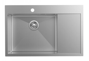 Изображение товара Кухонная мойка Iddis Haze 78 см сатин с крылом слева или справа