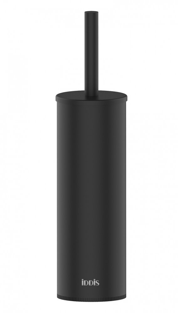 Изображение товара Ершик для унитаза Iddis Optima Home BRUBL0i47 черный матовый напольный