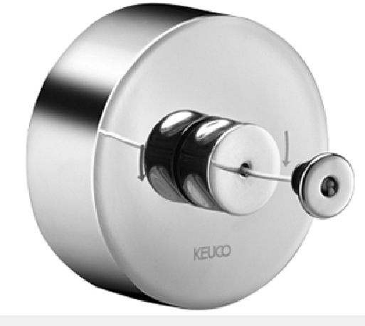 Изображение товара Сушилка для белья Keuco Plan вытяжная настенная до 2,80 м хром