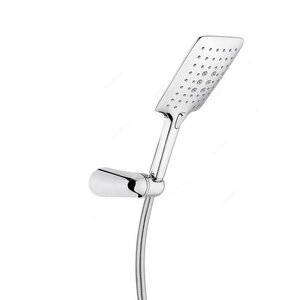 Изображение товара Душевой гарнитур Vitra Shine Square A45629WSA — хромированный, вертикальный монтаж