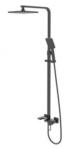 Изображение товара Душевая система Iddis Bild BILBL1Fi06, верхний душ, черный матовый