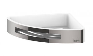 Изображение товара Угловая полка для ванной комнаты из нержавеющей стали Хром Iddis SHE11SPi44