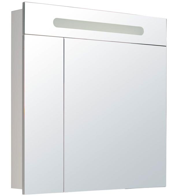 Изображение товара Зеркальный шкаф Roca Victoria Nord 80 белый глянец с подсветкой