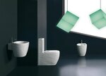Биде Ceramica Ala Wave напольное - фото 1