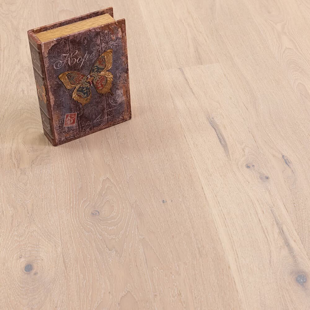 Изображение товара Паркетная доска PolarWood Elegance Дуб Premium 138 Artist White 2G 2 0 м2