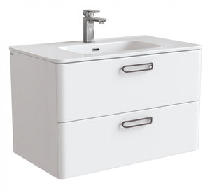 Изображение товара Тумба под раковину Iddis Brick 80 см подвесная, белый, BRI80W0i95