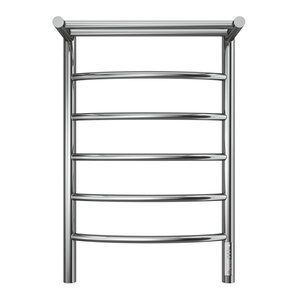 Изображение товара Полотенцесушитель электрический Terminus Классик П6 400х650, ширина 40 см, высота 65 см, с полкой, подключение справа, 4670078531384