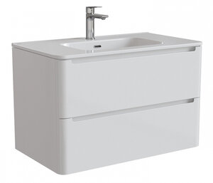 Изображение товара Тумба c раковиной Iddis Edifice 80 см подвесная, белый, EDI80W0i95K