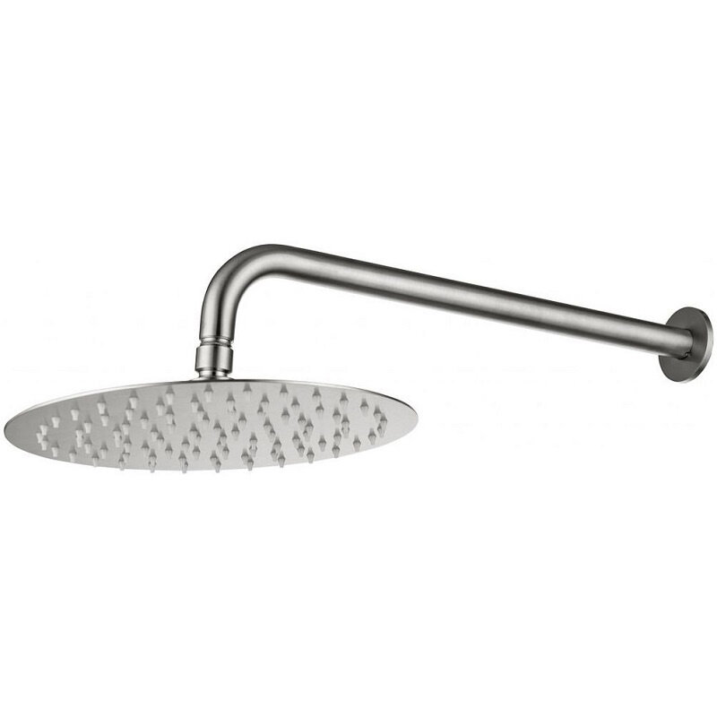 Изображение товара Верхний душ Allen Brau Priority 5.31A17-BN, Slim круглый, 30 х 30 см, нержавеющая сталь, никель брашированный