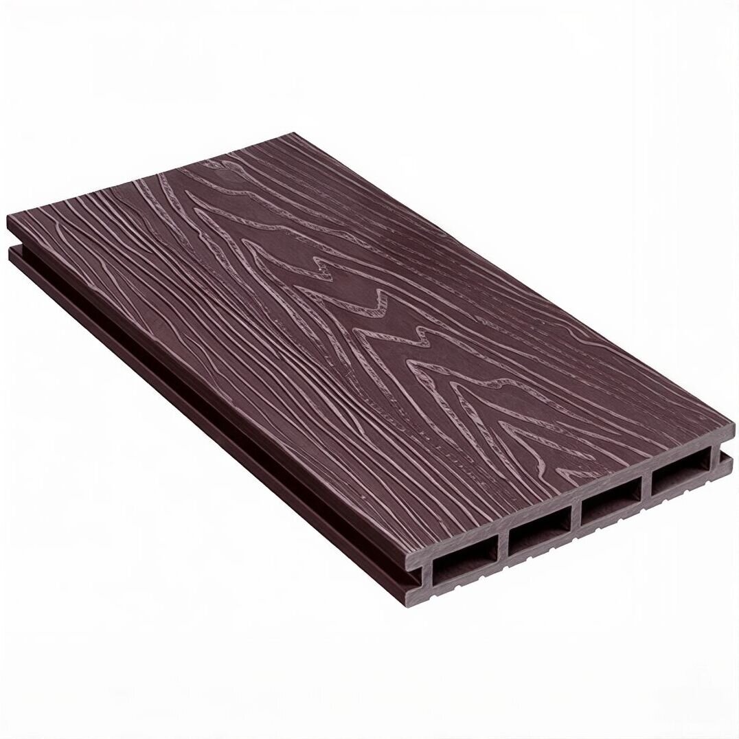 Изображение товара Террасная доска ДПК Altay Decking, Венге, 3000 x 24 мм x 150 мм Изображение товара Террасная доска ДПК Altay Decking, Венге, 3000 x 24 мм x 150 мм