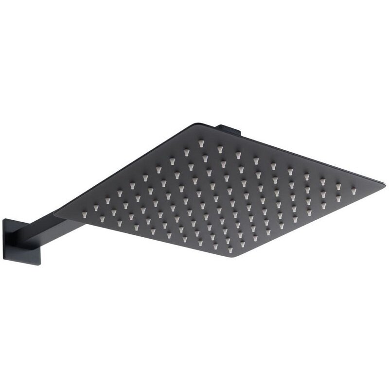 Изображение товара Верхний душ Allen Brau Infinity 5.21A19-31, квадратный, 30x30 см, черный матовый