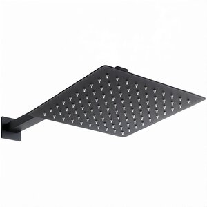 Изображение товара Верхний душ Allen Brau Infinity 5.21A19-31, Slim квадратный, 30 х 30 см, черный матовый