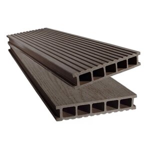 Изображение товара Террасная доска EuroDeck Double, Венге 27x139х3000 мм