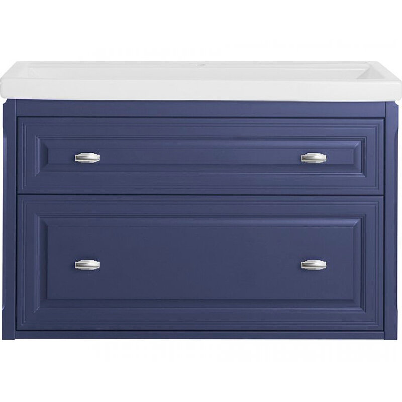 Изображение товара Подвесная тумба под раковину ASB-Woodline Кастелло 100 см с ящиками