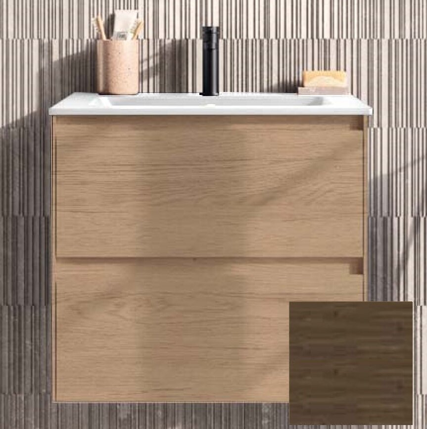 Изображение товара Тумба под раковину Berloni Bagno Way Block 60 см подвесная