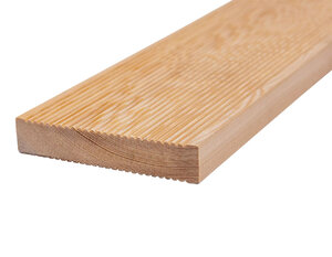 Изображение товара Террасная доска MasterDeck вельвет из лиственницы 27x142x4000 мм сорт В