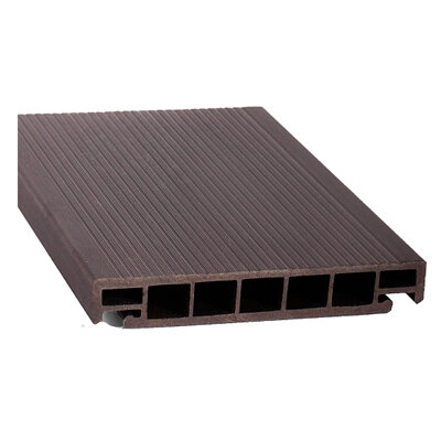 Изображение товара Террасная доска MasterDeck ДПК Savewood SW Salix темно-коричневый 163х25 мм