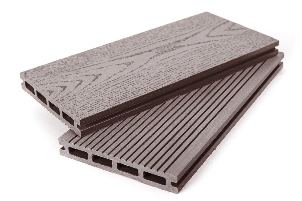 Изображение товара Террасная доска MasterDeck Grand Line 140 мм шоколад 3м