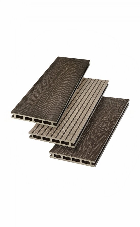 Изображение товара Террасная доска MasterDeck SW Carpinus (R) цвет темно-коричневый