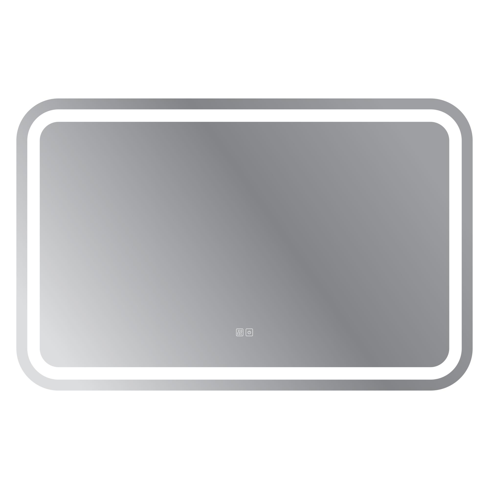 Изображение товара Зеркало Cezares Stylus 110 x 70 см, со встроенной подсветкой, сенсорным выключателем и подогревом, белое, CZR-SPC-STYLUS-1100-700-TCH-WARM Изображение товара Зеркало Cezares Stylus 110 x 70 см, со встроенной подсветкой, сенсорным выключателем и подогревом, белое, CZR-SPC-STYLUS-1100-700-TCH-WARM