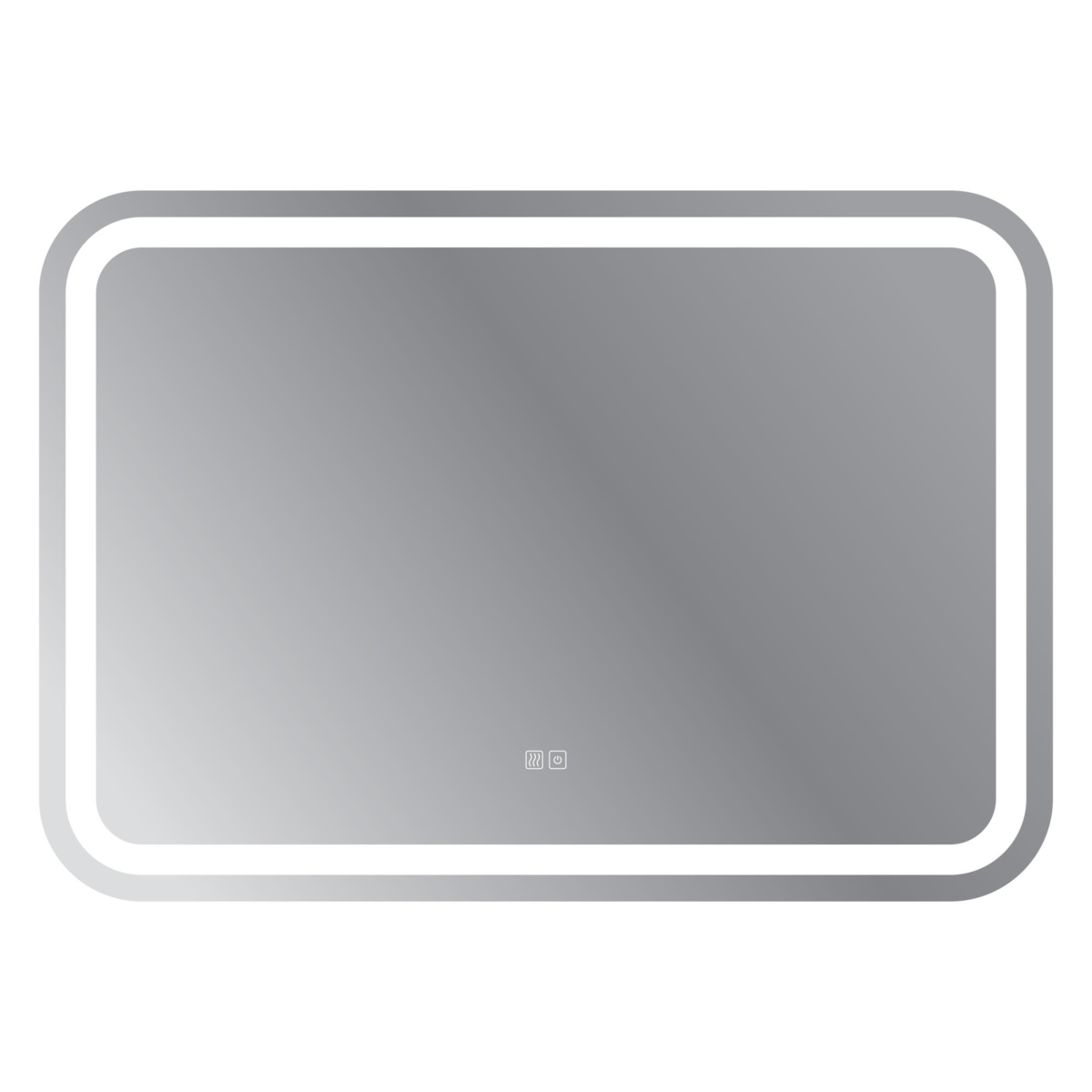 Изображение товара Зеркало со светодиодной подсветкой и подогревом Cezares Stylus 100x70 см