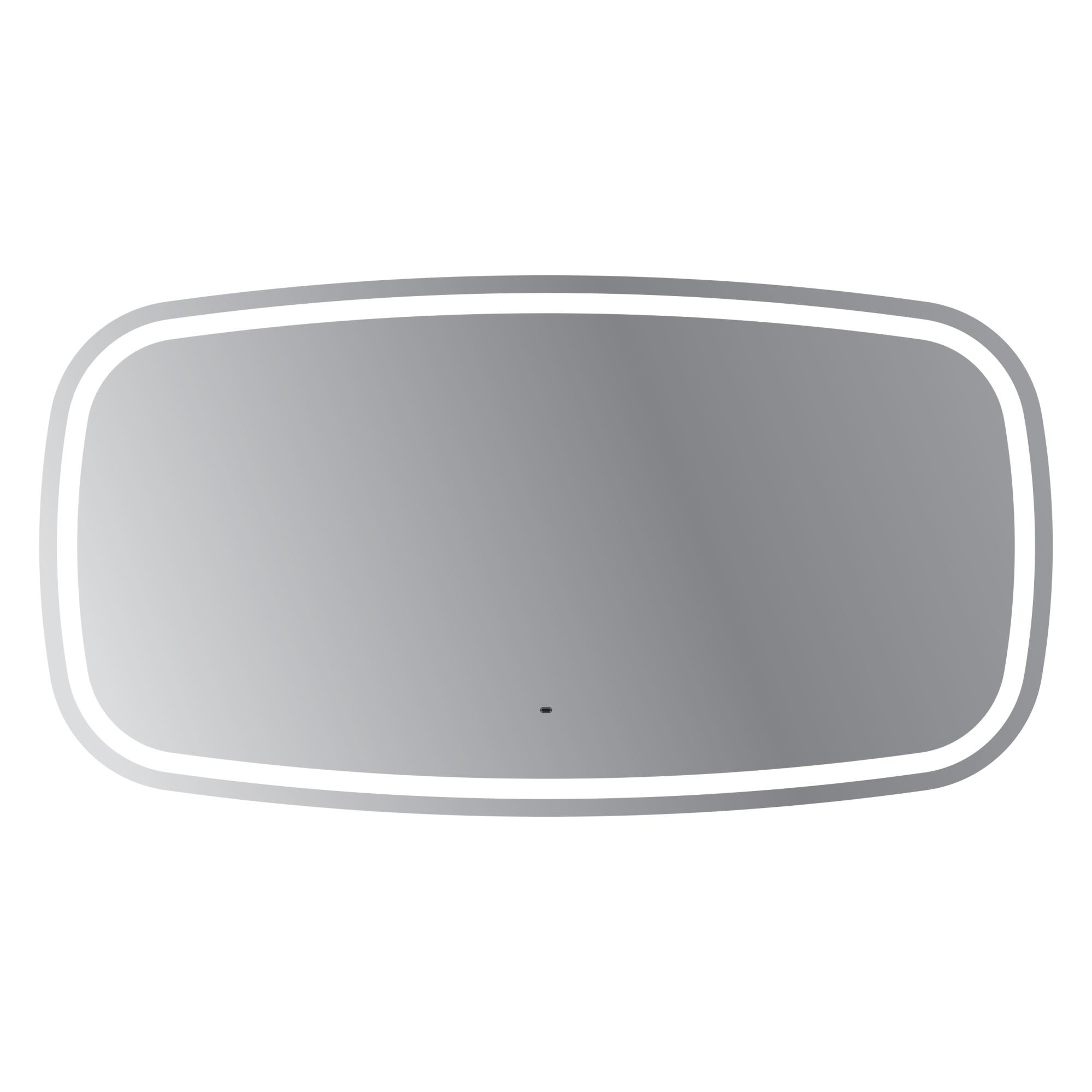 Изображение товара Зеркало Cezares Molveno 150 x 80 см, со встроенной подсветкой и датчиком движения, белое, CZR-SPC-MOLVENO-1500-800-MOV