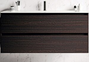 Изображение товара Тумба под раковину Berloni Bagno Way Block 100 см подвесная МДФ Montana