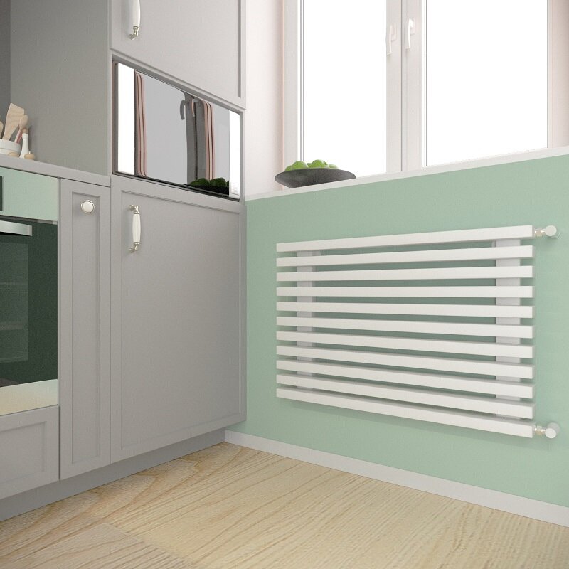 Изображение товара Радиатор стальной трубчатый Velar P30 H, горизонтальный, 8 секций, белый, V P30 500 H - 08 БП 9016 Изображение товара Радиатор стальной трубчатый Velar P30 H, горизонтальный, 8 секций, белый, V P30 500 H - 08 БП 9016