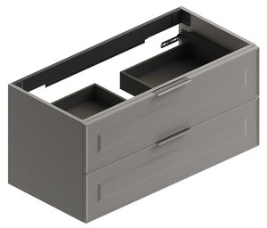 Изображение товара Тумба под раковину Berloni Bagno Suite Vintage 90 см, подвесная/напольная, creta opaco, SUVBS2C90C/176/CHALAO 176