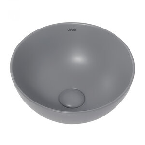 Изображение товара Раковина Abber Bequem AC2106MG 32x32 см накладная серая матовая Германия